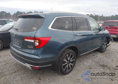 2021 Honda Pilot Awd Elite из США, поврежденный, VIN 5FNYF6H02MB072673